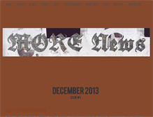 Tablet Screenshot of morenews-stm.com